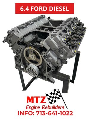 6.4 FORD POWERSTROKE REMANUFACTURED DIESEL ENGINE LONG BLOCK 2008 - 2010