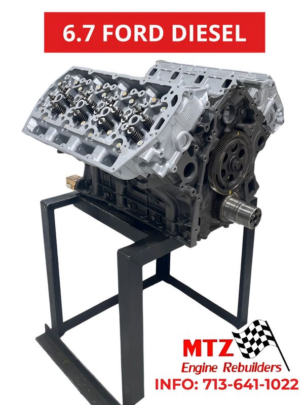 6.7 FORD POWERSTROKE REMANUFACTURED DIESEL ENGINE LONG BLOCK 2018 - UP