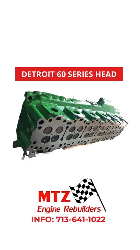 DETROIT 60 SERIES CYLINDER HEADS COMPLETE REBUILD