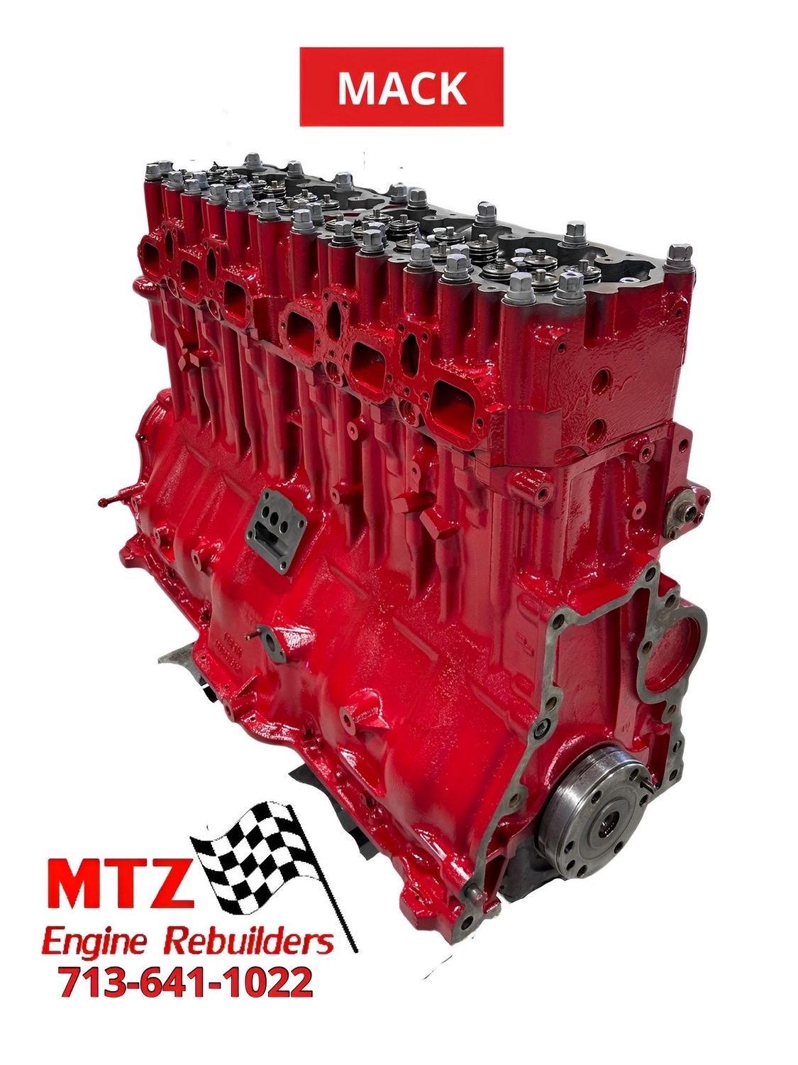 MACK REMANUFACTURED DIESEL ENGINE LONG BLOCK