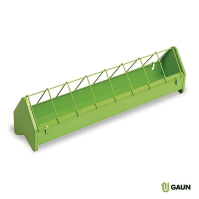 Eetbak Metaal Groen Kip 50cm