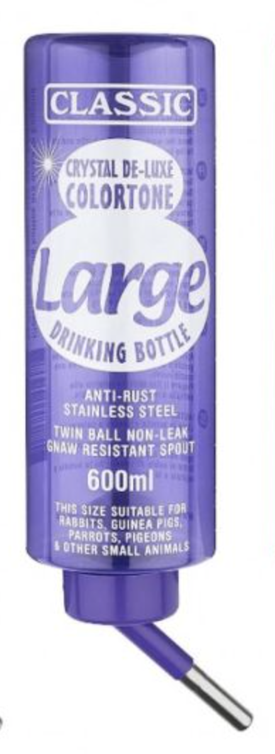 Drinkfontein 600ml, Drinkfles 600ml: Paars