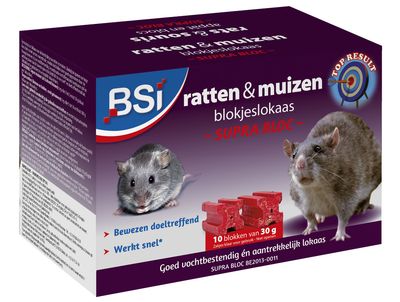 Ratten- en muizenvergif (supra blocks)