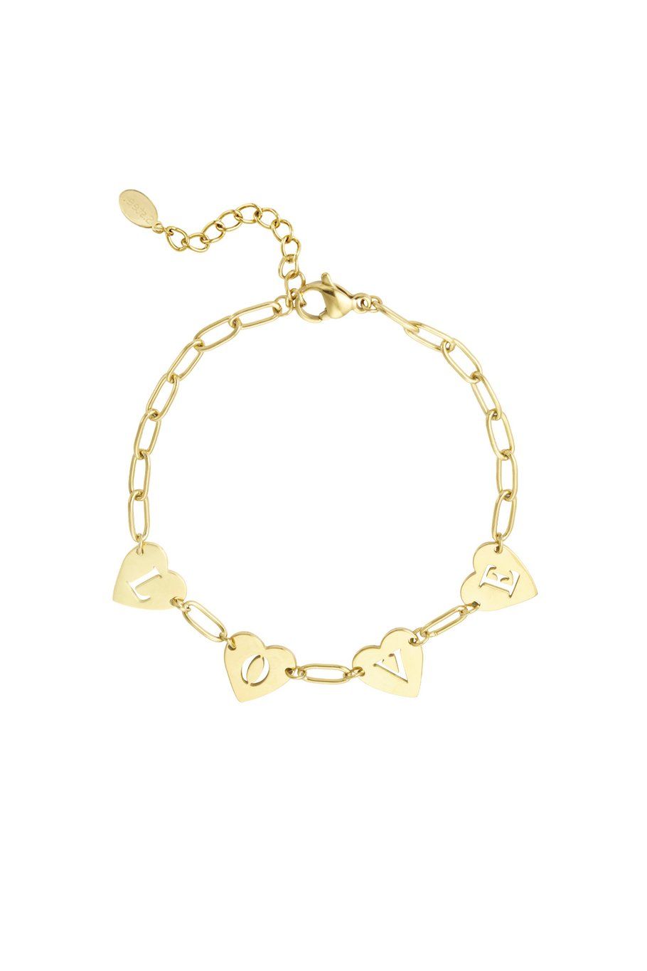 Loving link bracelet - goud