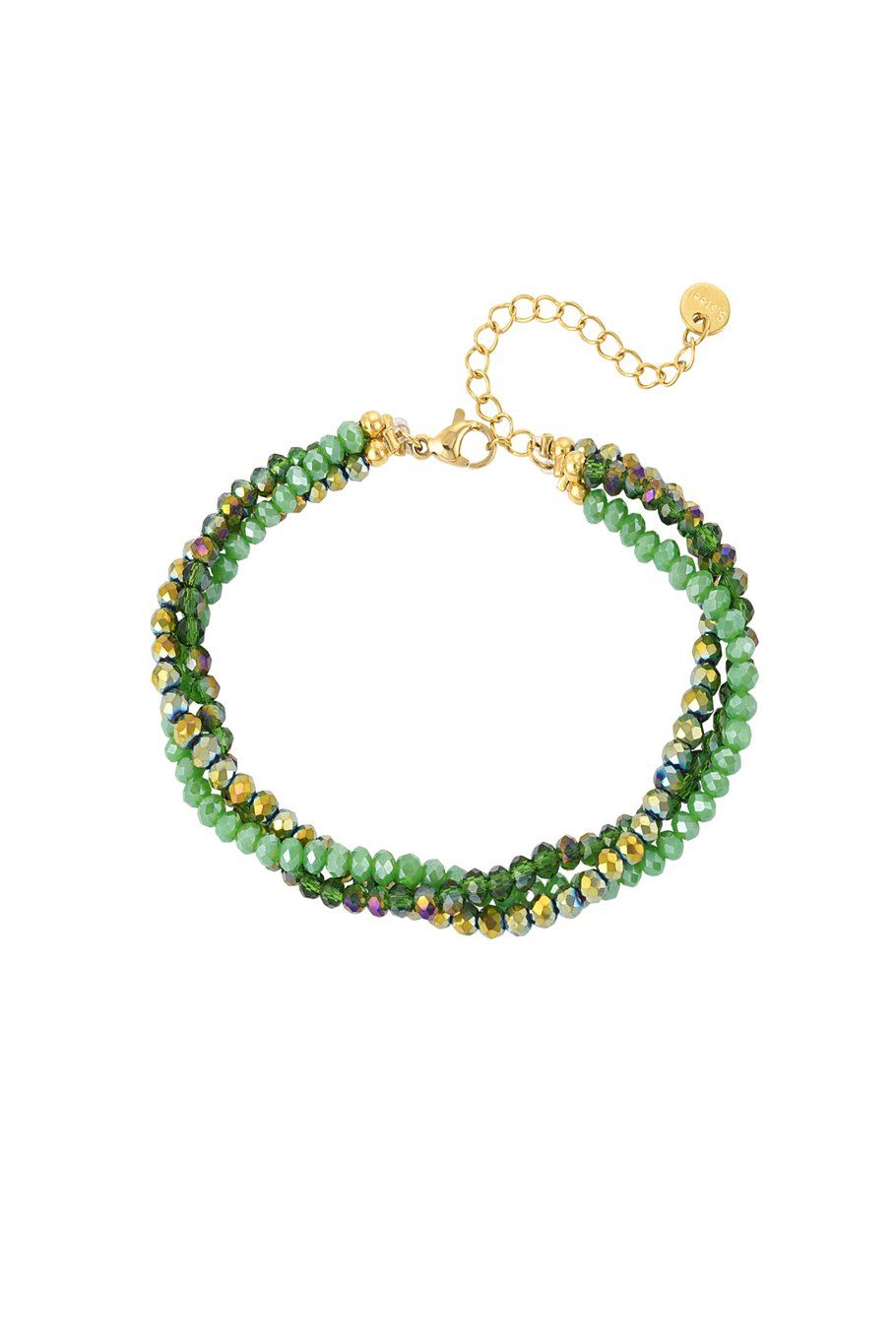 Beads bracelet - groen