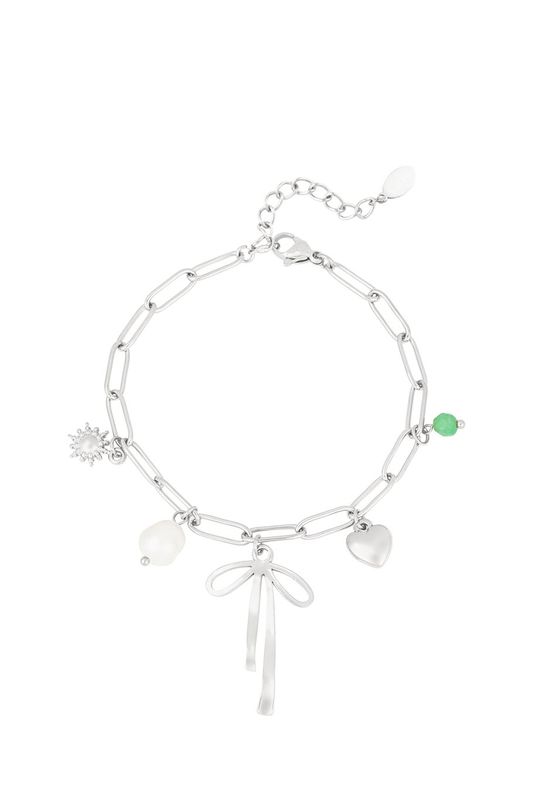 Bow &amp; beyond bracelet - zilver