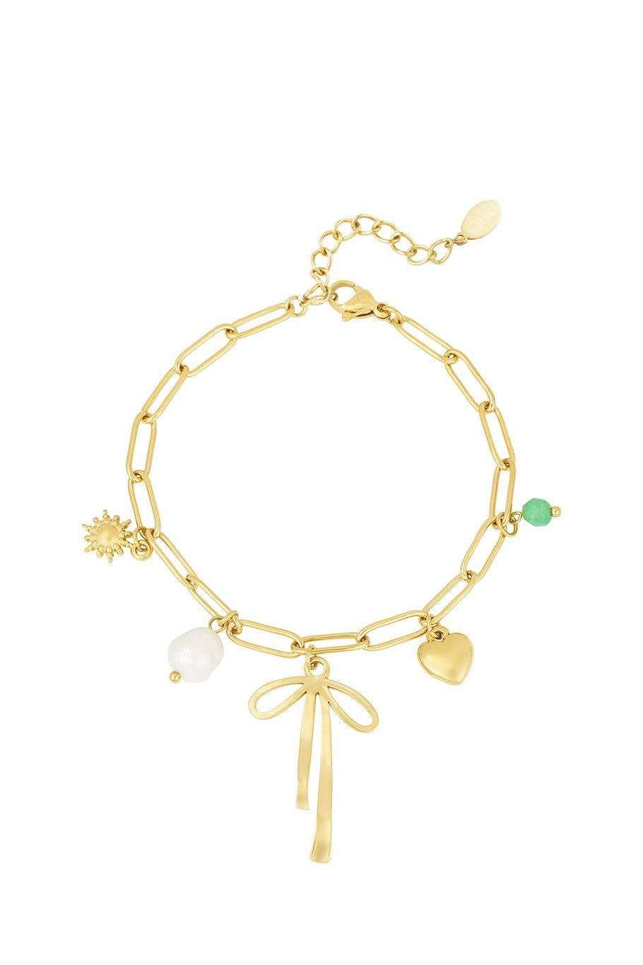 Bow &amp; beyond bracelet - goud