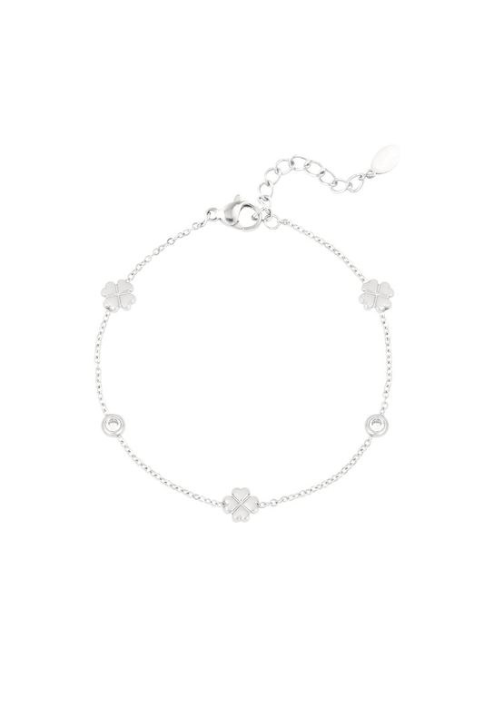 Gleaming luck bracelet - zilver
