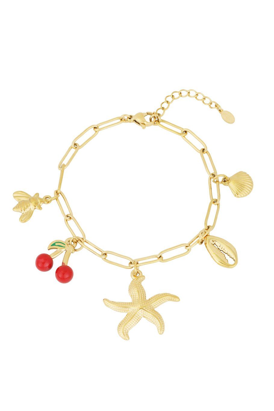 Charm haven bracelet - goud