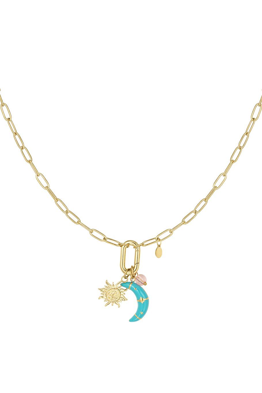 Moonlight magic necklace - goud