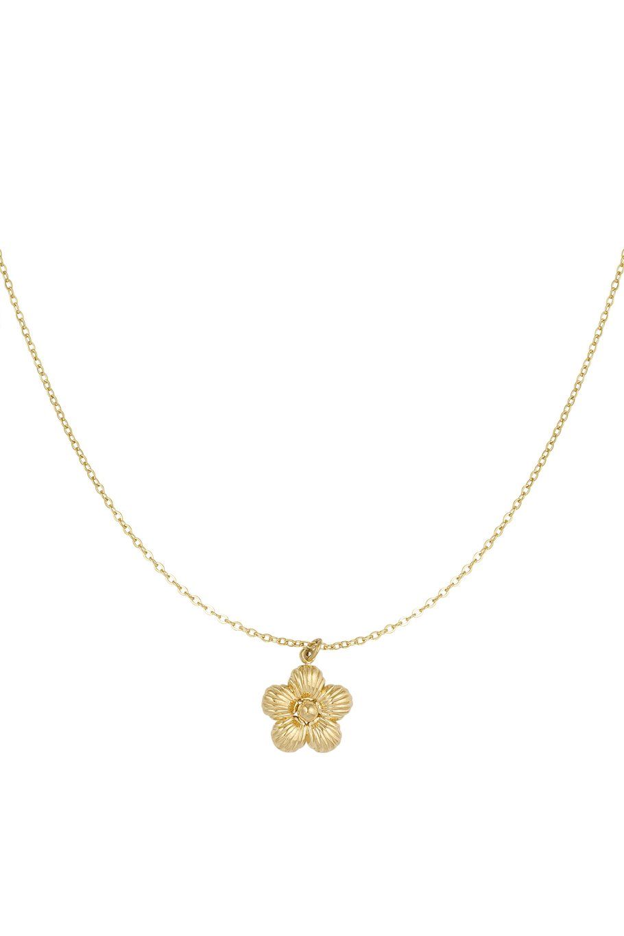 Daisy necklace - goud
