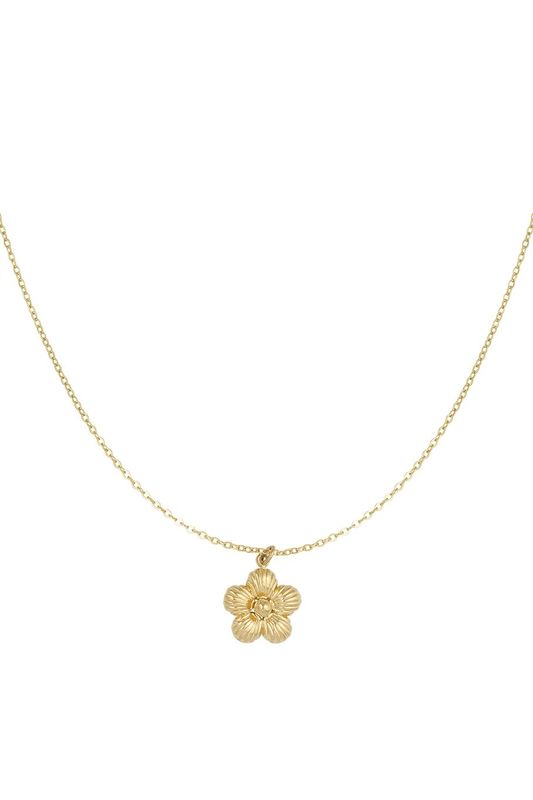 Daisy necklace - goud