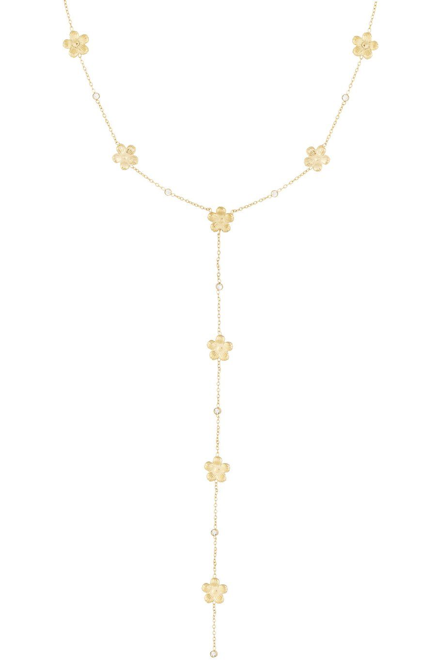 Daisy necklace - goud