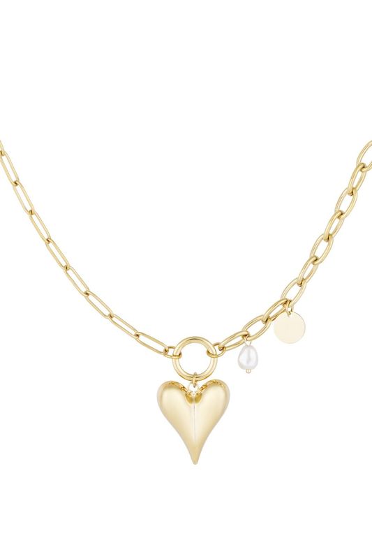 Pearl baby necklace - goud