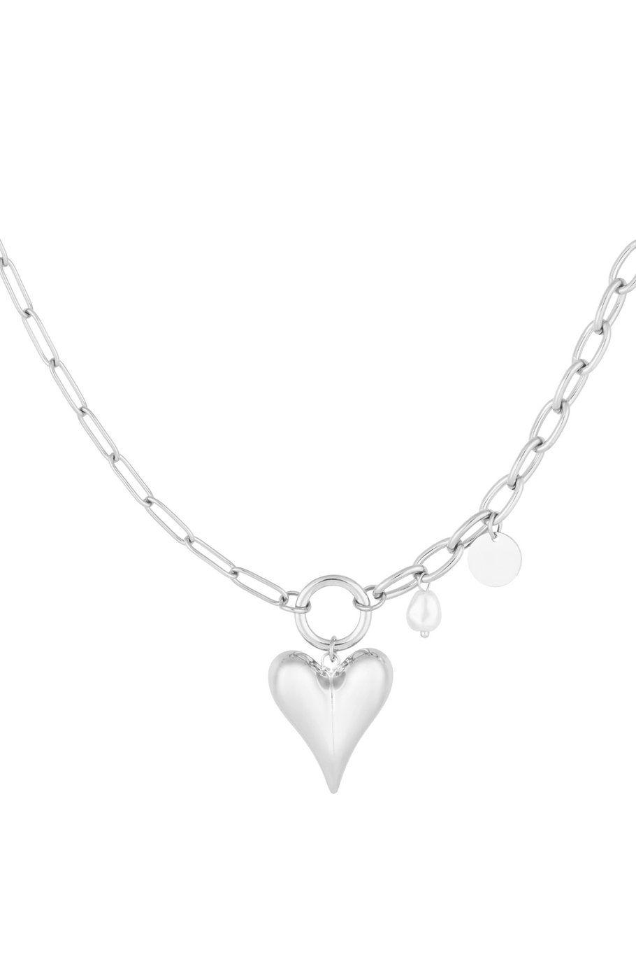 Pear baby necklace - zilver