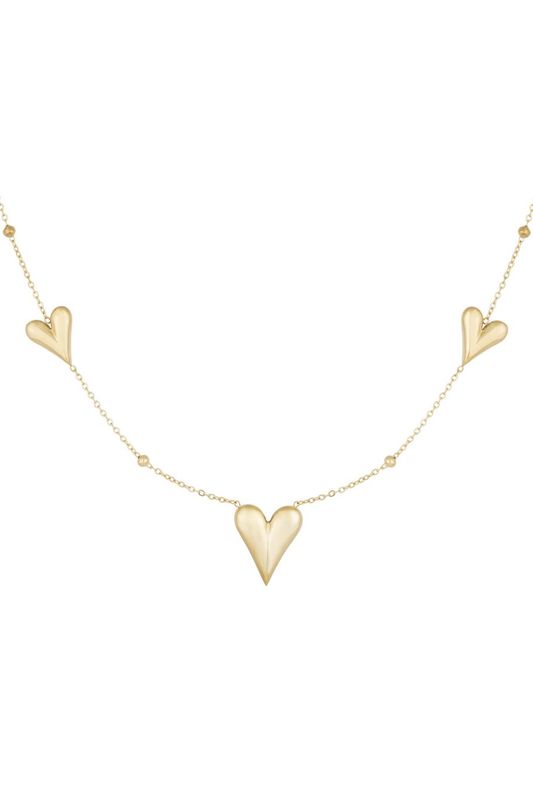 All the love for you necklace - goud