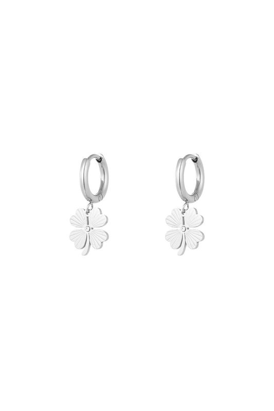 Give me luck earrings - zilver