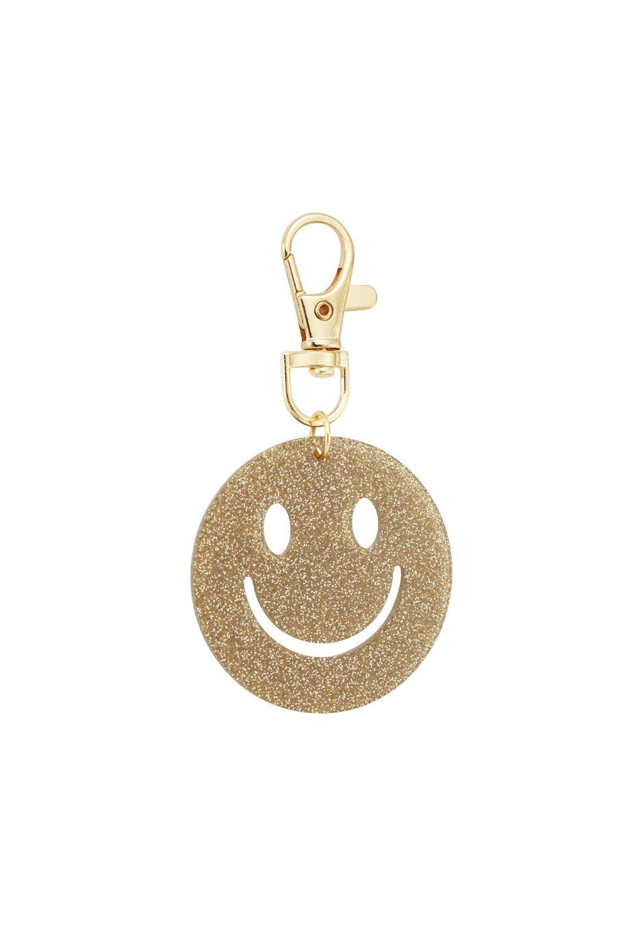Keep smiling key ring - bruin