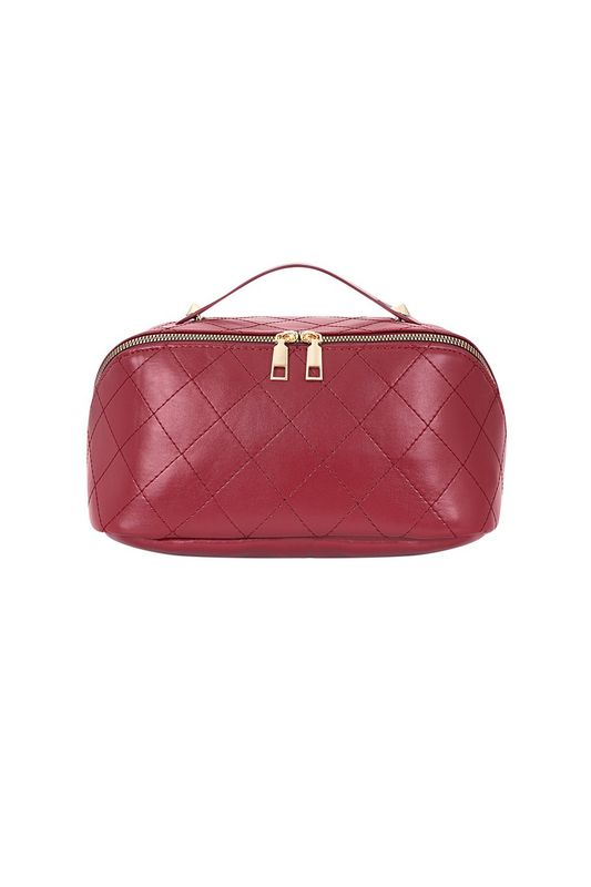 Glow to toiletry bag - bordeaux
