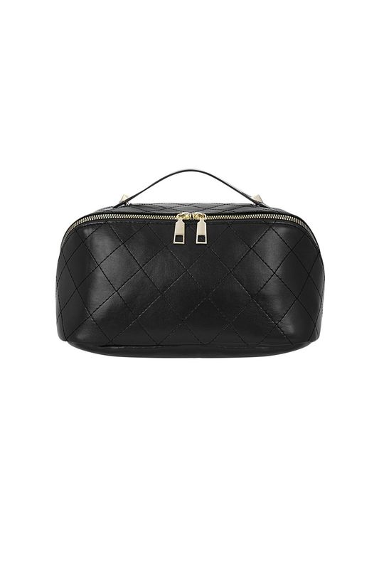 Glow to toiletry bag - zwart
