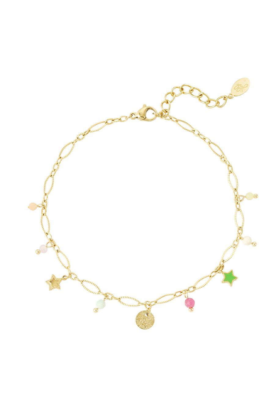 Lovely life anklet - goud