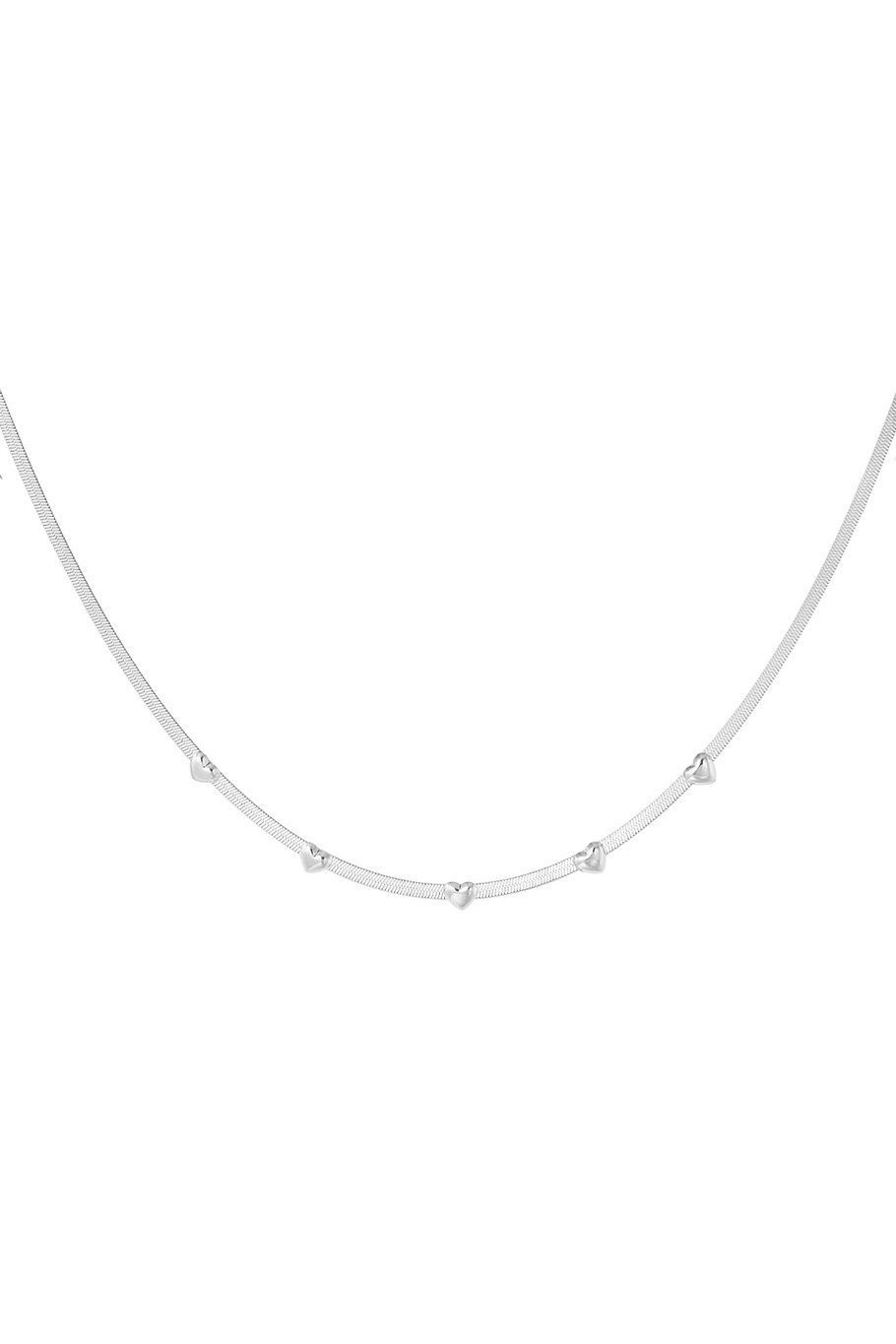 Love me necklace - zilver