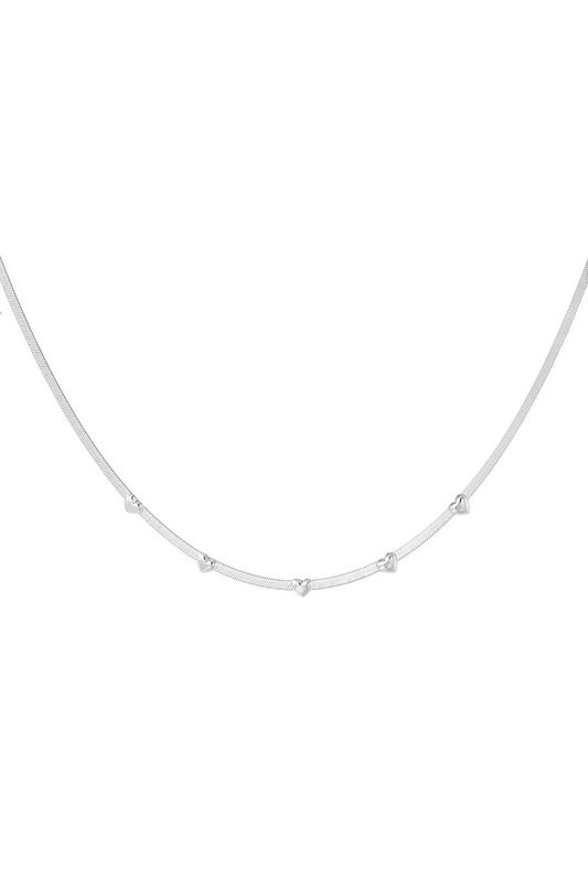 Love me necklace - zilver