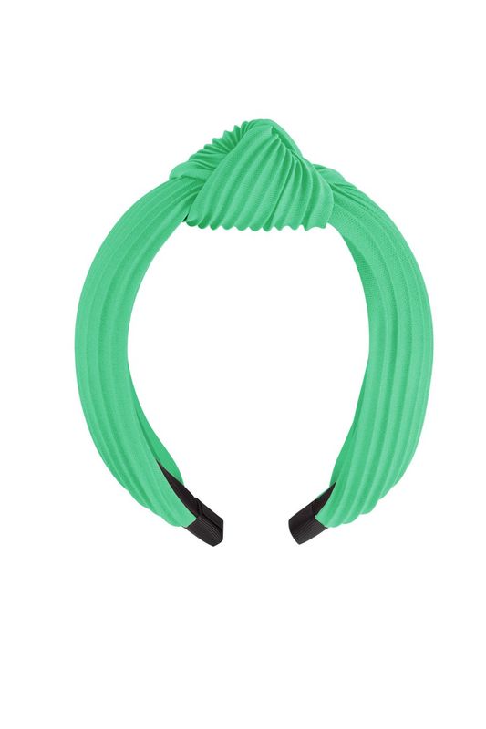 Hairband ribbed - groen