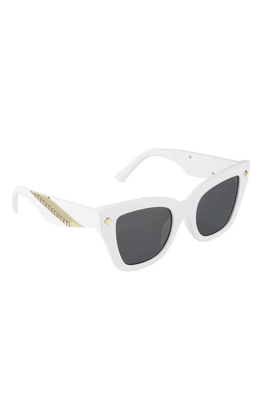 Sunglasses cateye - Wit