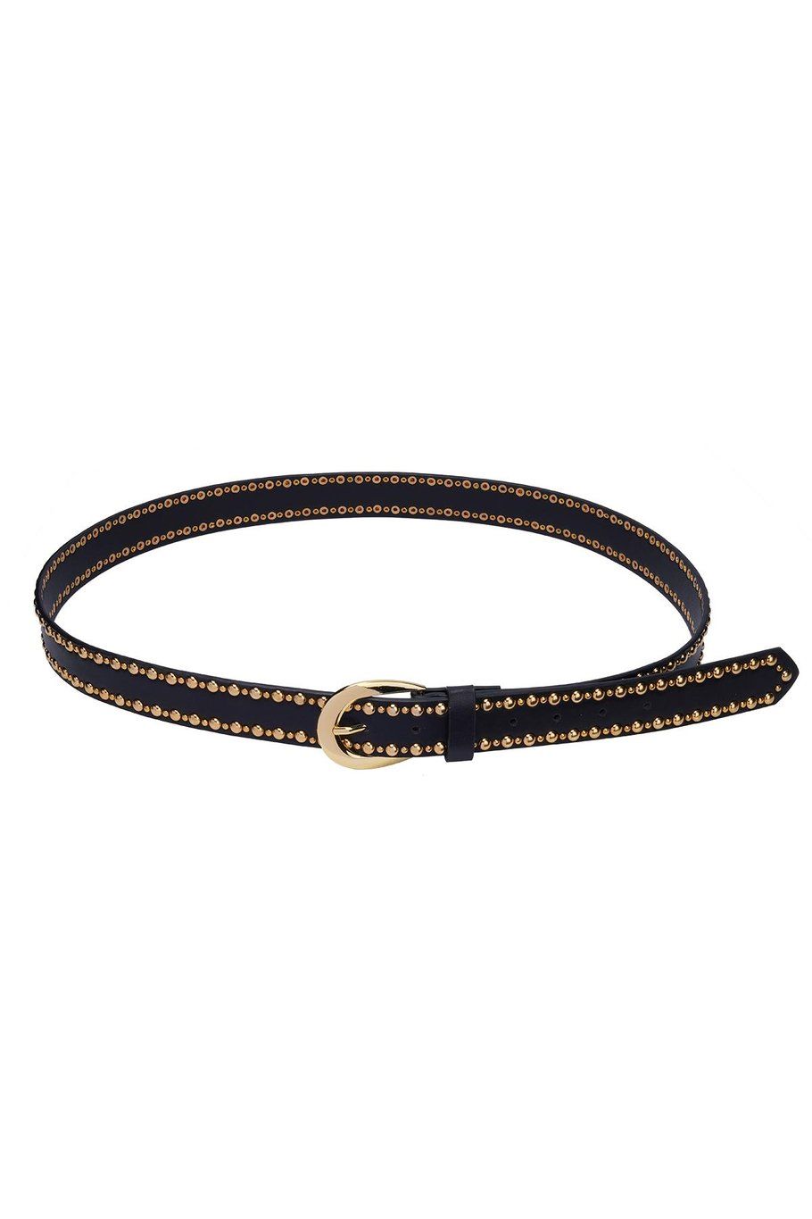 Fabulous stud belt - Zwart