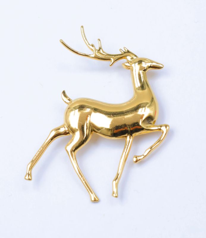 Golden Rudolph pin