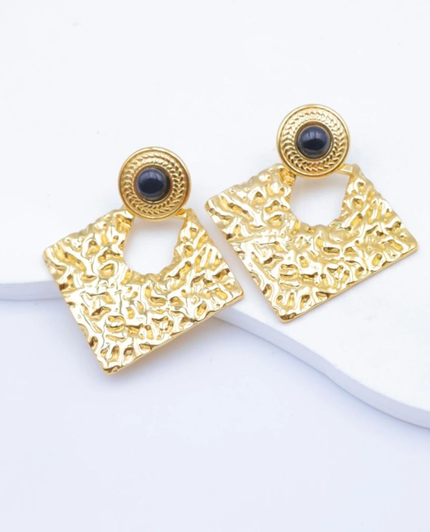 Art deco oorbellen