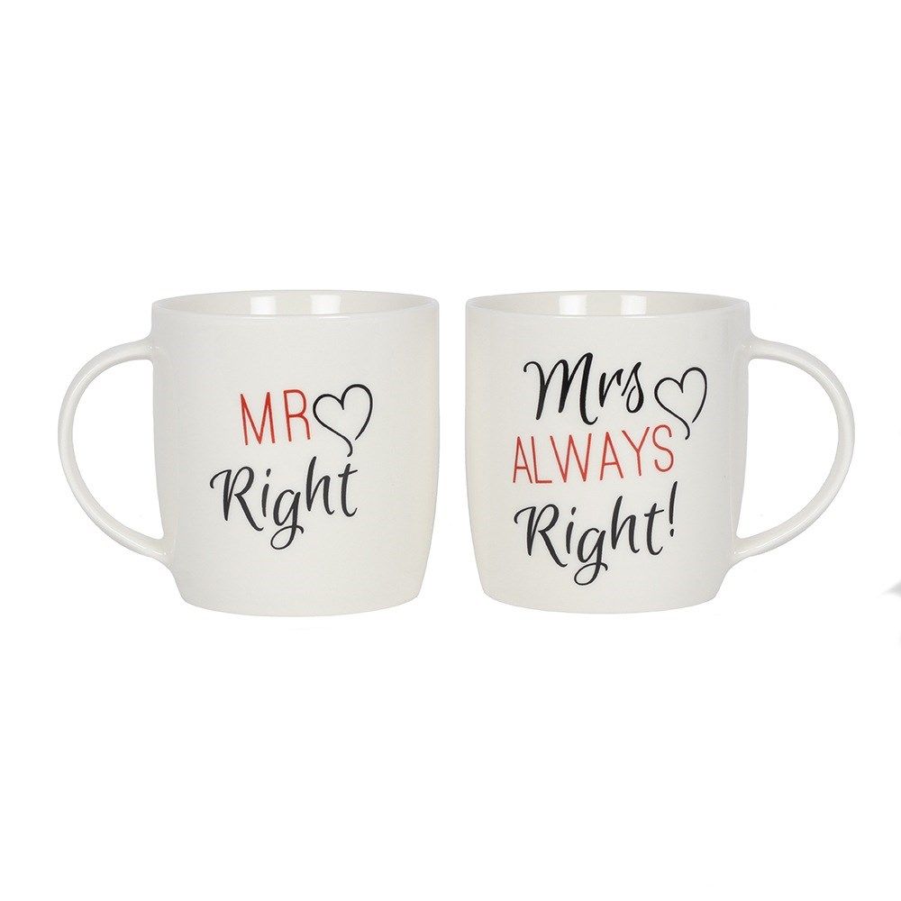 Set van 2 Mr &amp; Mrs mokken