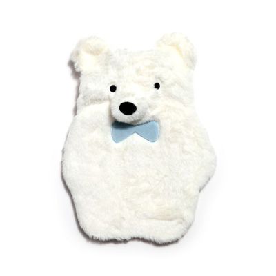 Polar bear 650ml warmwaterkruik met plush cover