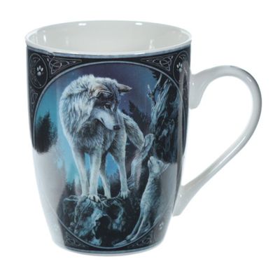 LISA PARKER | Wolf design mug blauw 300ml