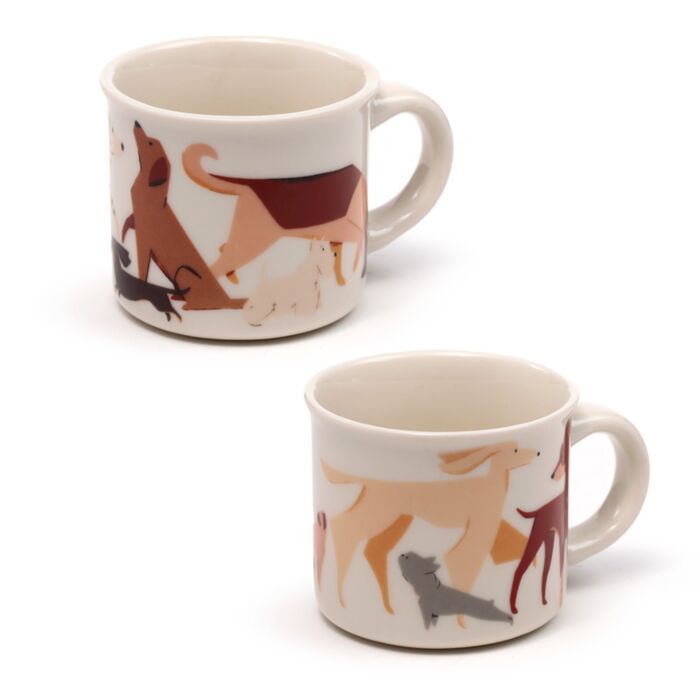 Dogs set espresso cups 100ml