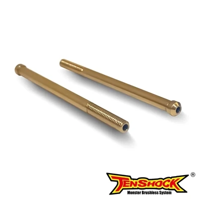 Shaft end M4 for 2mm wire  80mm long 1 piece