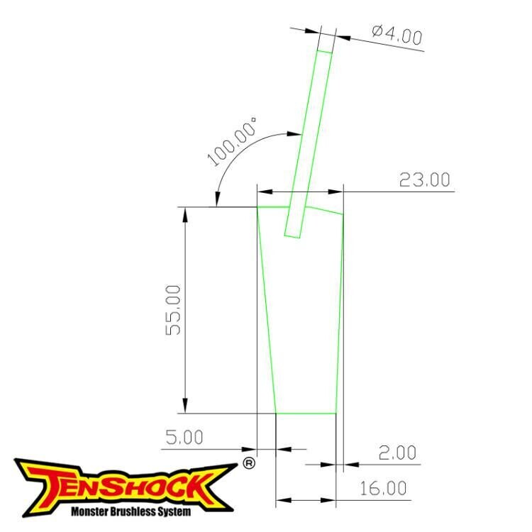 Rudder ECO expert / FSRE  10°