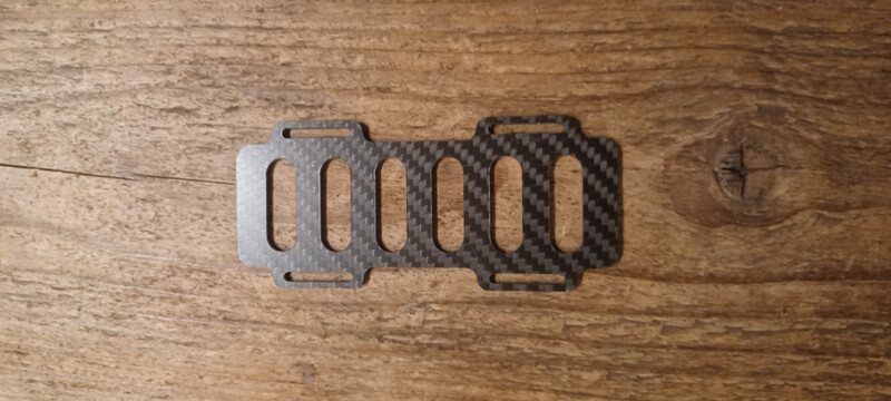 Battery holder carbon for Mono1 and Mono2