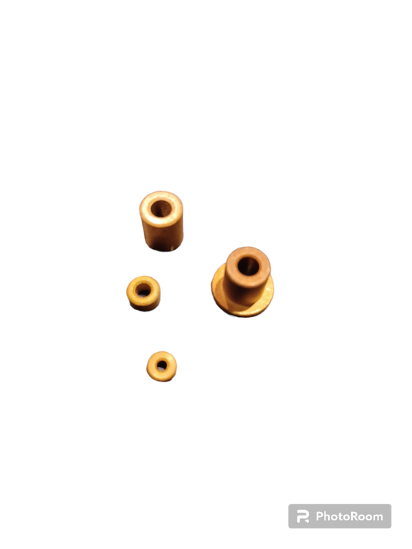 Bushing from HQ oil impregnated sintered brass, high RPM