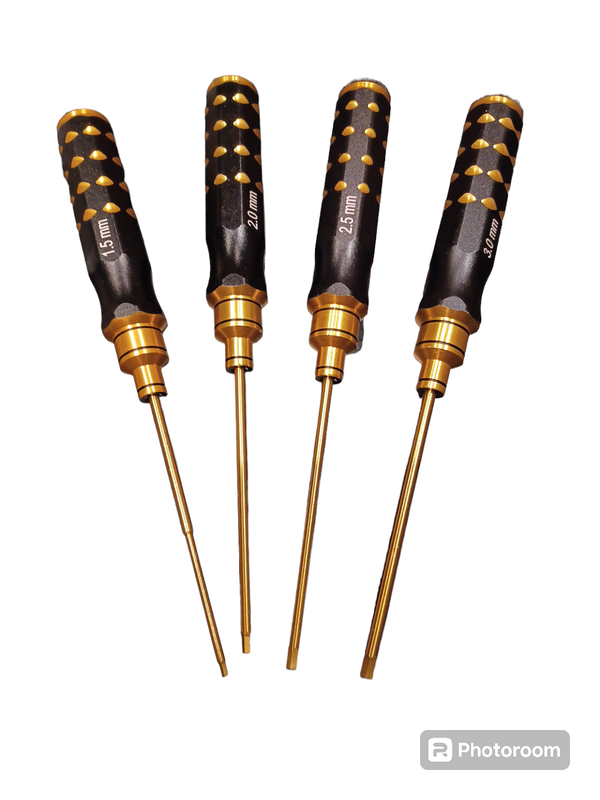 Allen key SET :1,5 ; 2 ; 2,5 ; 3mm
