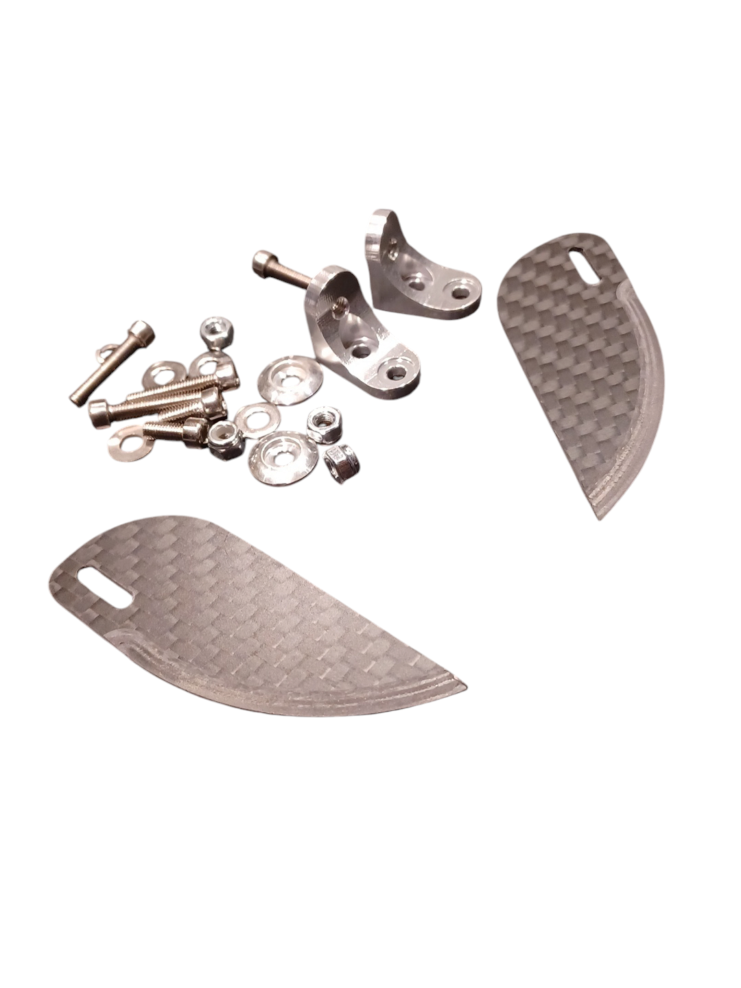 Turnfin set carbon/alu