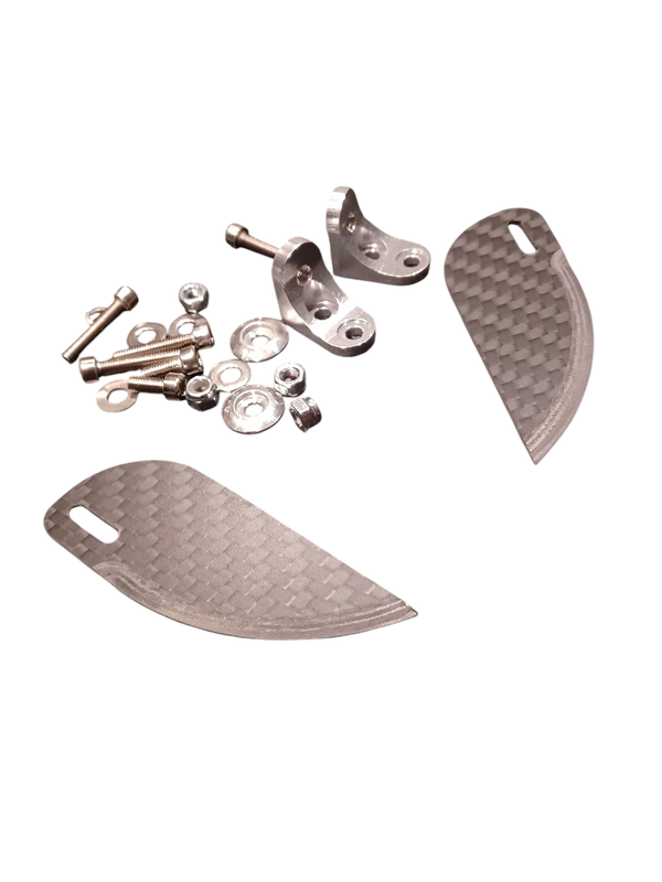 Turnfin set carbon/alu