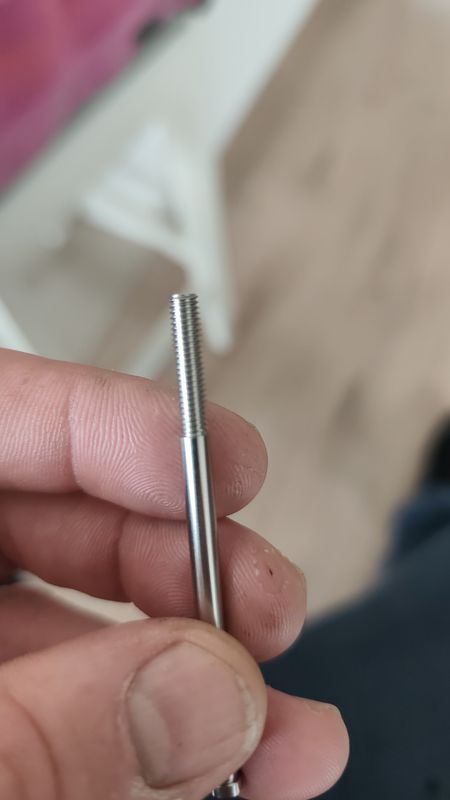 Shaft end M4 70mm TTRacing