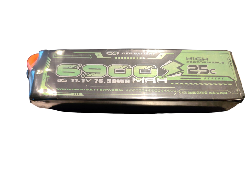 LIPO 6900/25C 3S GPR
