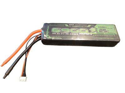 LIPO 6900/25C 3S GPR