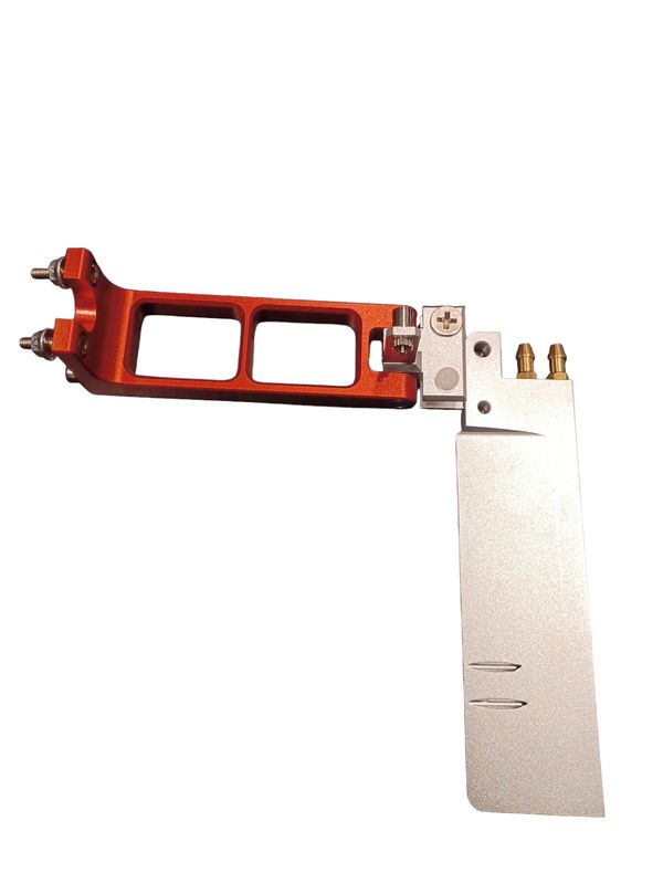 Rudder system double watercooling