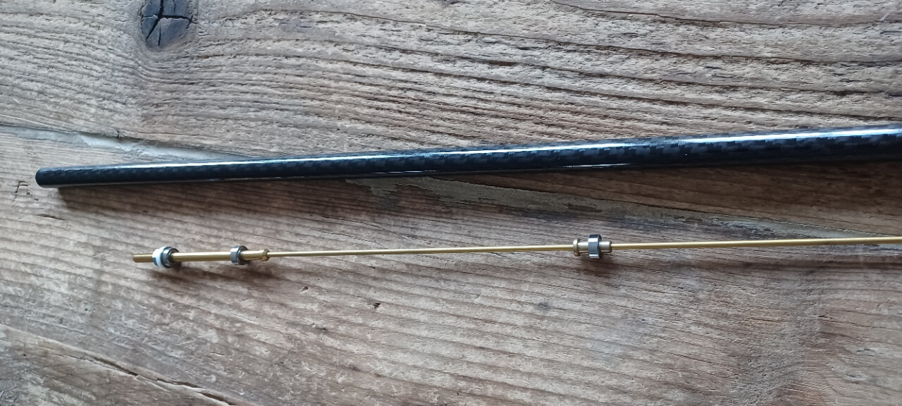 Complete shaftsystem carbon  Mono1