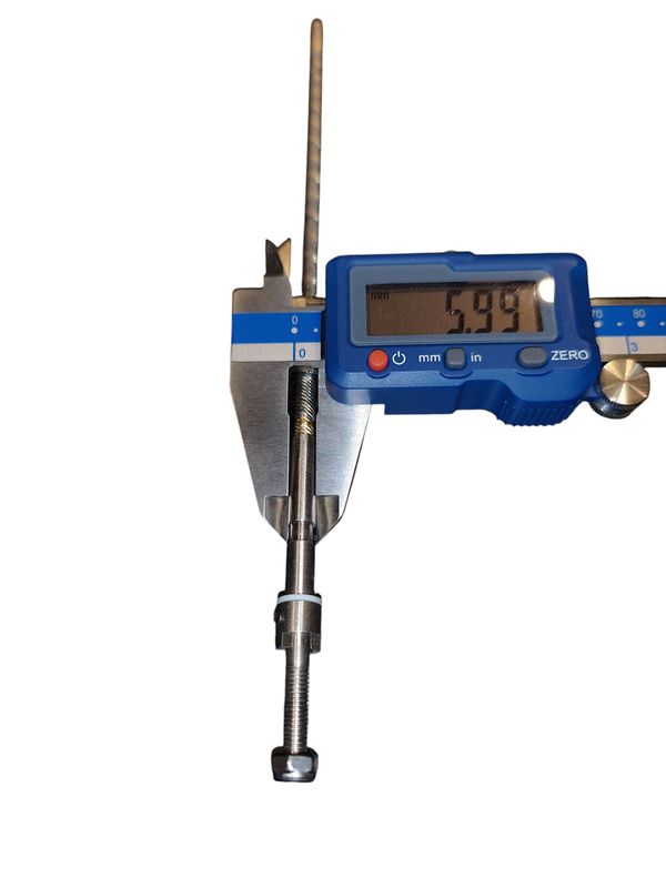 Flex shaft 4,76mm for bearing size 6mm