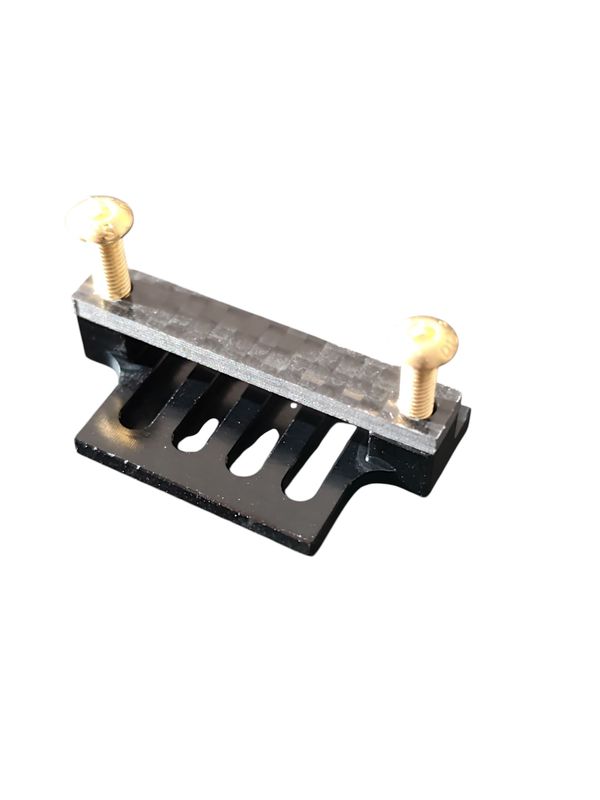 Servo holder 36mm black alu carbon